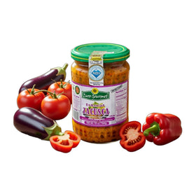 Euro Gourmet Zacusca with Eggplant, Romanian Vegetable Spread 540g (1.2lb)
