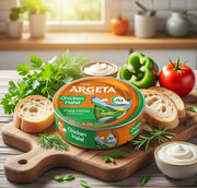 Argeta Halal Chicken Pate Spread 95 g — authentic deli from Bosnia and Herzegovina | Hamilton Euromarket