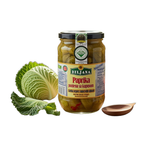 Biljana Paprika Stuffed with Cabbage 710 g | Hamilton Euromarket