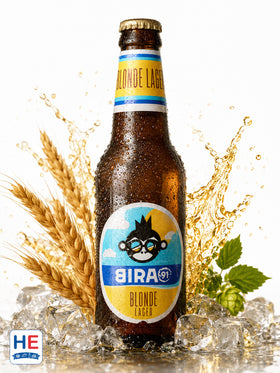 Bira 91 Blonde Lager Beer, Indian Craft Brew 330ml (11.2fl oz)