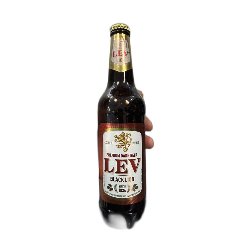 Lev Black Lion Premium Dark Beer 500ml | Hamilton Euromarket