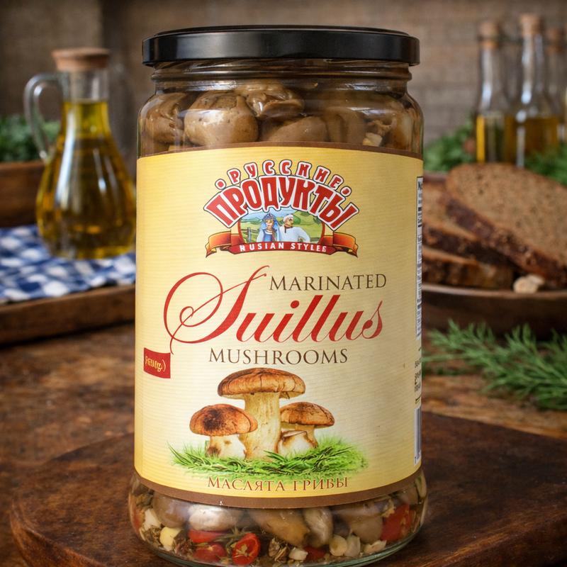 Russian Style Products Russian Style Marinated Suillus Mushrooms