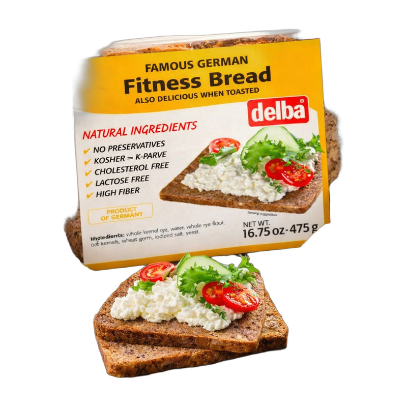 Delba Fitness Bread Whole Kernel Rye 475 g | Hamilton Euromarket