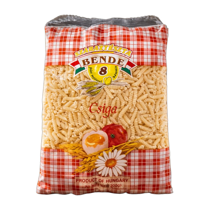 Bende Csiga Spiral Egg Noodles 200 g | Hamilton Euromarket