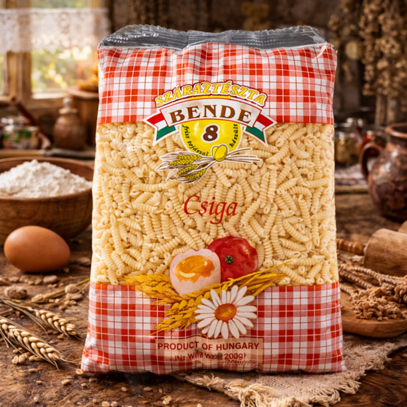 Bende Csiga Spiral Egg Noodles 200 g