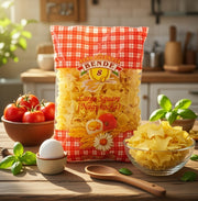 Bende Large Square Egg Noodles (Nagykocka) 250 g — authentic pantry from Hungary | Hamilton Euromarket