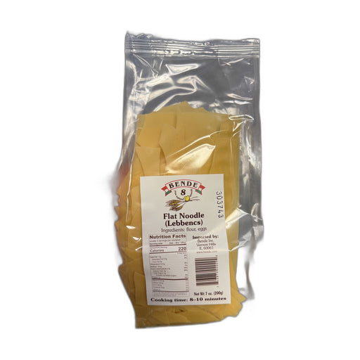 Bende Flat Noodle (Lebbencs) 7 oz. (200g) | Hamilton Euromarket