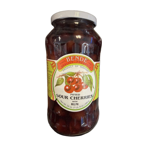 Bende Pitted Sour Cherries With Rum 680 g | Hamilton Euromarket