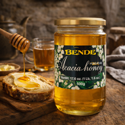 Bende Acacia Honey 500 g — authentic pantry from Hungary | Hamilton Euromarket