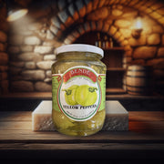 Bende Yellow Peppers 24 oz — authentic pantry from Hungary | Hamilton Euromarket