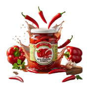 Bende Red Pepper Strips in Vinegar Brine 680 g | Hamilton Euromarket