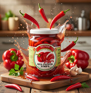 Bende Red Pepper Strips in Vinegar Brine 680 g — authentic pantry from Hungary | Hamilton Euromarket