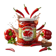 Bende Red Pepper Strips in Vinegar Brine, Hungarian Pickled 680g (24oz) | Hamilton Euromarket