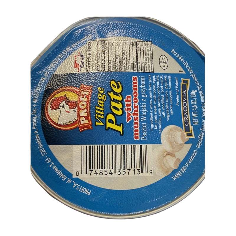 Profi Village Pate With Mushrooms 100 g | Hamilton Euromarket