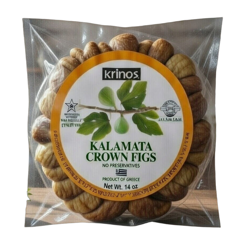 Krinos Kalamata Crown Figs 14 oz. | Hamilton Euromarket