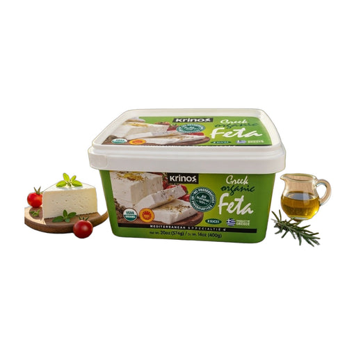 Krinos Greek Organic Feta 20 oz (574 g) | Hamilton Euromarket