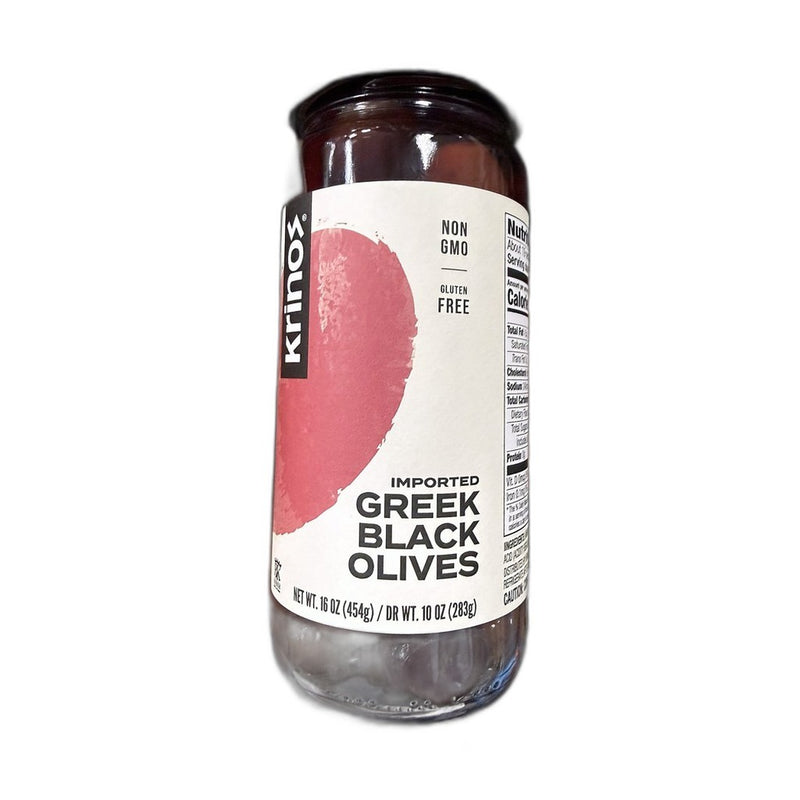 Krinós Black Olives, Greek 454g (1lb) | HE gallery 75013264008 #2