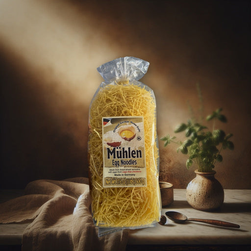 Muhlen Egg Noodles 500 g — authentic pantry from United States | Hamilton Euromarket