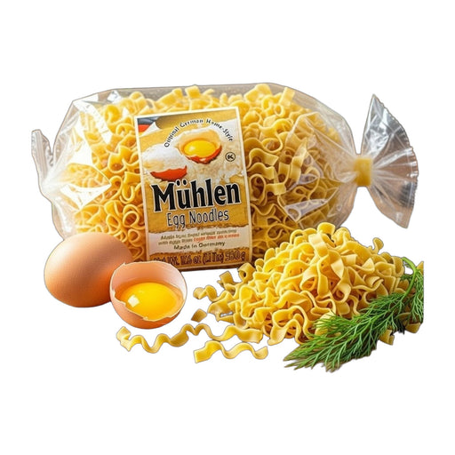 Muhlen Extra Wide Egg Noodles 500 g | Hamilton Euromarket
