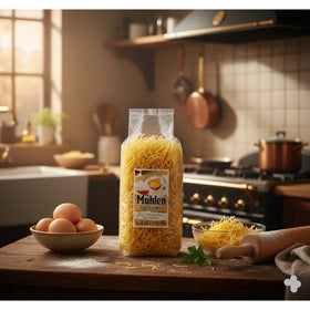 Muhlen Spirals Egg Noodles, German Pasta 500g (1.1lb)