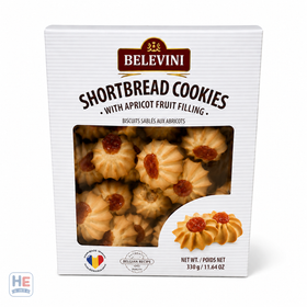 Belevini Shortbread Cookies with Apricot Filling, Moldovan 330g (11.6oz)