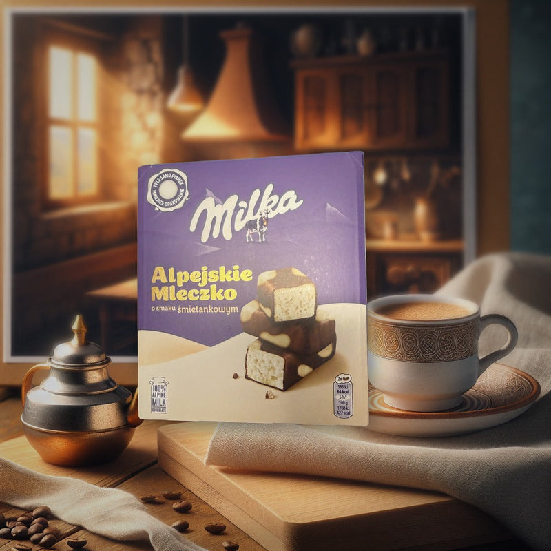 Milka Alpejskie Mleczko 320 g — authentic snack from Poland | Hamilton Euromarket