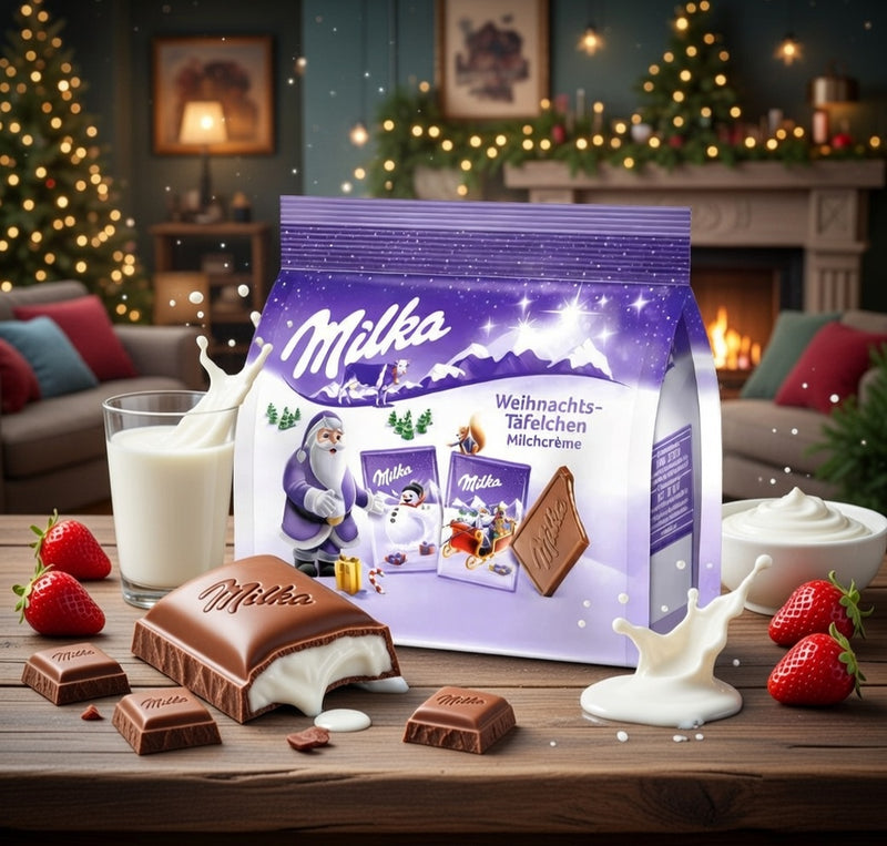Milka Weihnachts Taefelchen Milchcreme 150 g