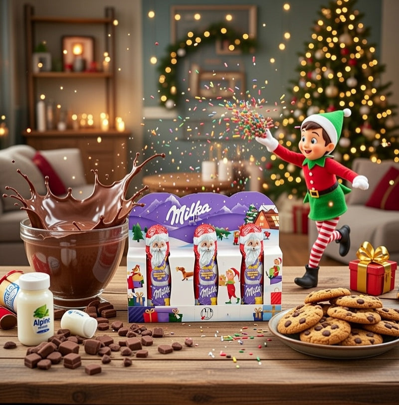 Milka Santa Claus Alpine Milk Chocolate 45 g
