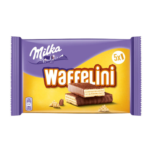 Milka Waffelini Milk Cream Wafer Bars 5x31g 155g (5.5oz) | HE gallery 7622210696885 #3