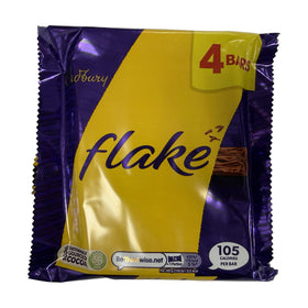 Cadbury Flake Milk Chocolate Bar 4-Pack 80g (2.8oz)