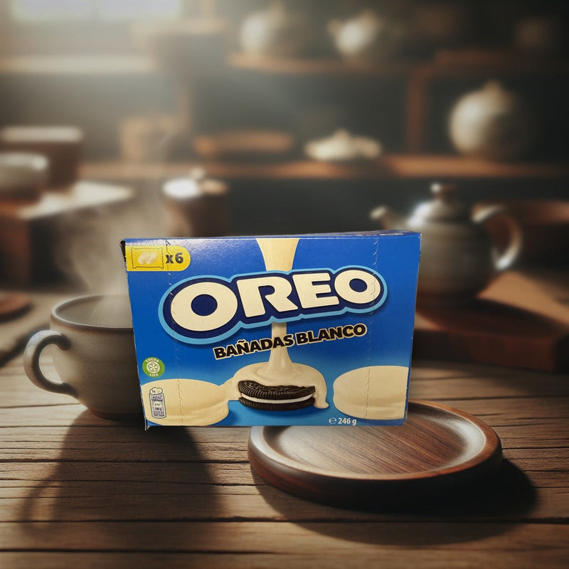 Oreo White Coated 246 g — authentic snack product | Hamilton Euromarket