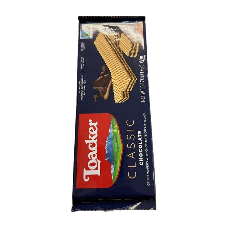 Loacker Crispy Wafers With Cocoa And Chocolate Cream Filling 175 g | Hamilton Euromarket