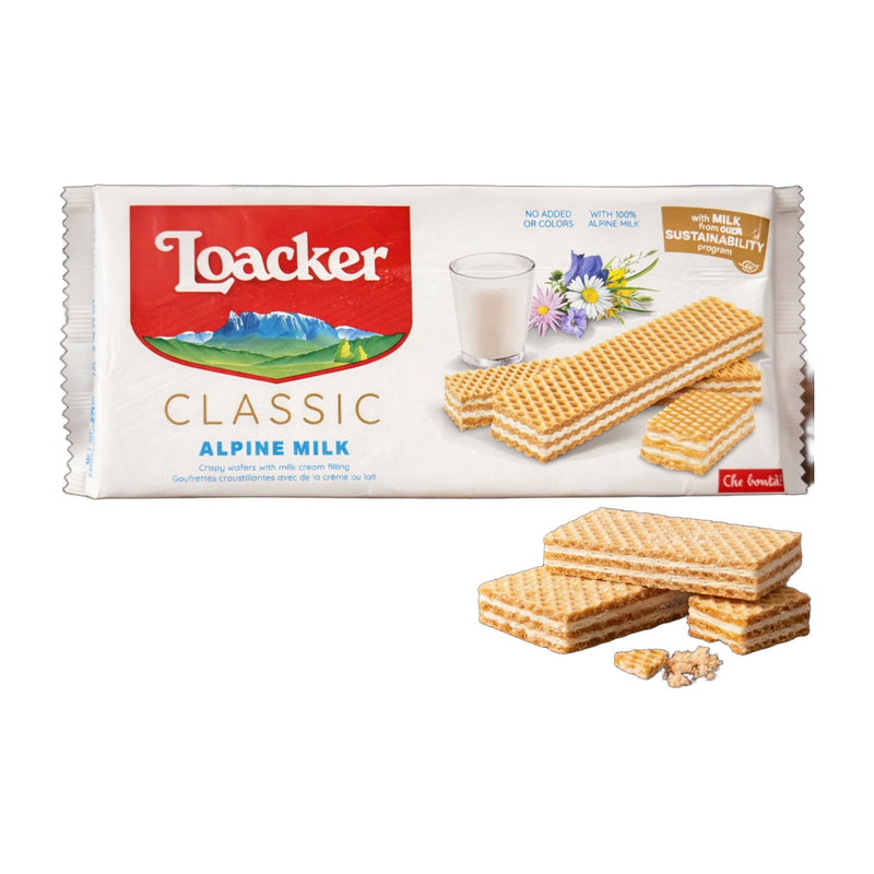 Loacker Classic Alpine Milk Wafer 175g | Hamilton Euromarket