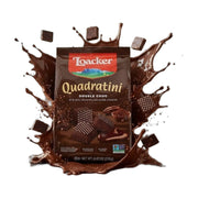 Loacker Quadratini Double Chocolate Wafer Cookies 250 g | Hamilton Euromarket