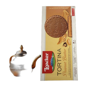 Loacker Tortina Peanut Butter Wafer Biscuits 126g (4.4oz)