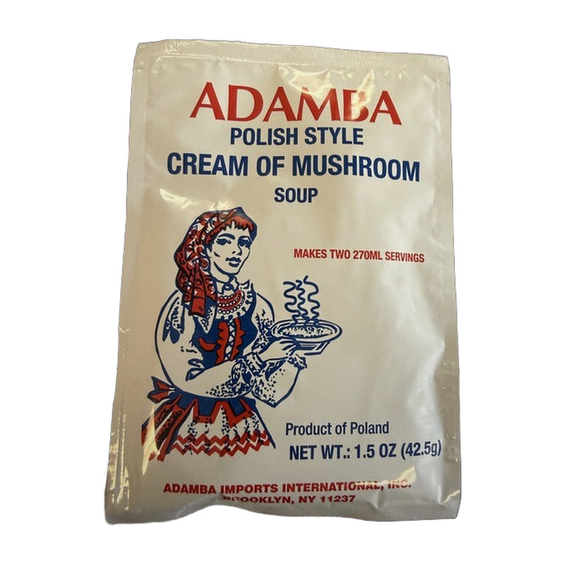 Adamba Polish Style Cream Of Mushroom Soup 1.5 oz (42.5g) | Hamilton Euromarket