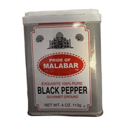 Pride Of Malabar Exquisite 100% Pure Black Pepper Gourmet Ground 4 oz | Hamilton Euromarket