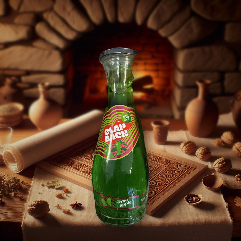 Clap Back Apple Alcoholic Beverage 1l — authentic alcohol from Republic of Moldova | Hamilton Euromarket
