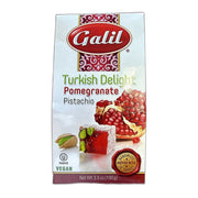 Galil Pomegranate Pistachio Turkish Delight Rahat Lokum 100g (3.5oz) | HE gallery 794711001318 #3