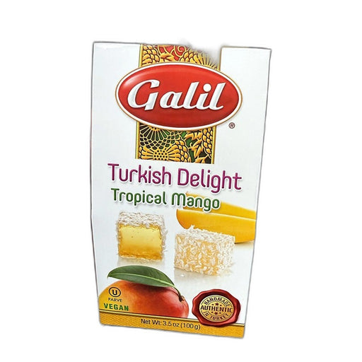 Galil Traditional Turkish Delight Tropical Mango 100g (3.5oz) | HE gallery 794711001332 #2