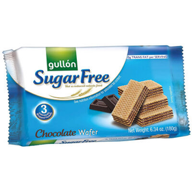 Gullon Sugar Free Chocolate Wafer, Spanish Biscuits 180g (6.3oz)