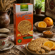 Gullon Digestive Oat Orange Biscuits 425 g — authentic snack from Spain | Hamilton Euromarket