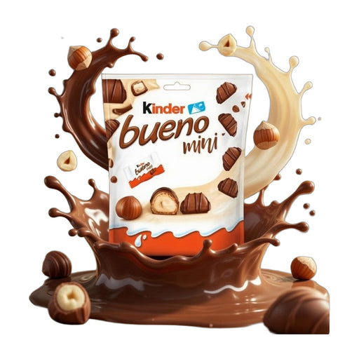Kinder Bueno Mini Wafer Bars with Hazelnut Cream 108 g | Hamilton Euromarket