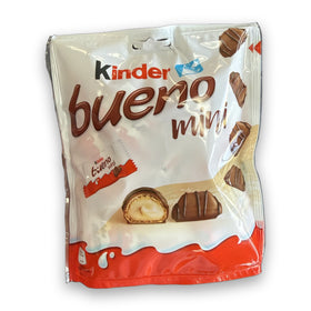 Kinder Bueno Mini Milk Chocolate Hazelnut Wafer Bars 108g (3.8oz)