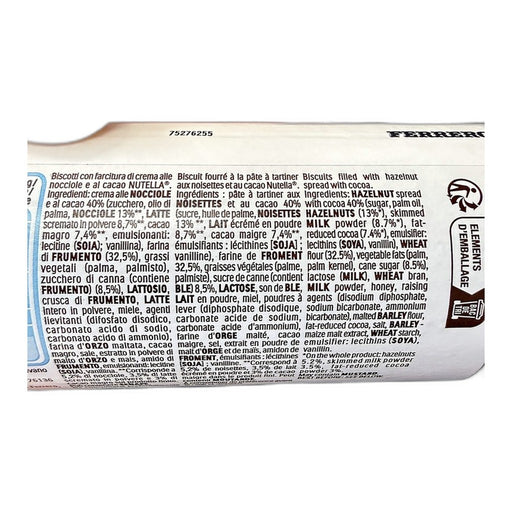 Nutella Biscuits with Cocoa & Hazelnut Filling 166g (5.9oz) | HE gallery 8000500310397 #2