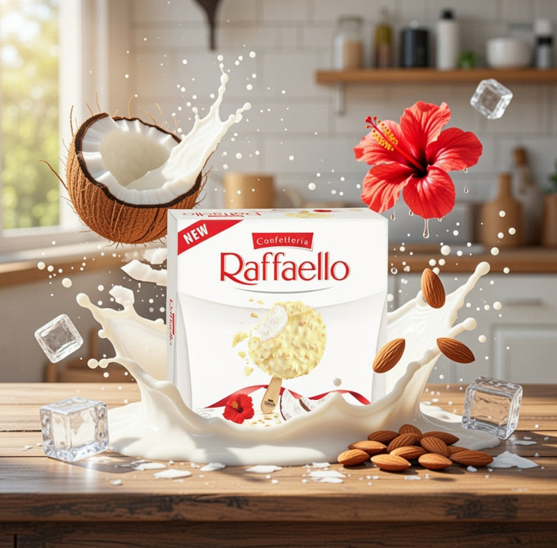 Raffaello Ice Cream Sticks 4 x 188 g