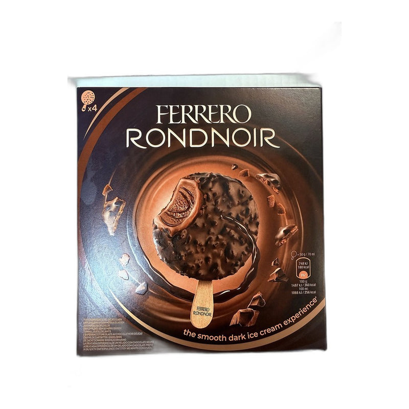 Ferrero Rondnoir Ice Cream, Bulgarian Chocolate Dessert 70ml (2.4fl oz) | HE gallery 8000500405598 #2
