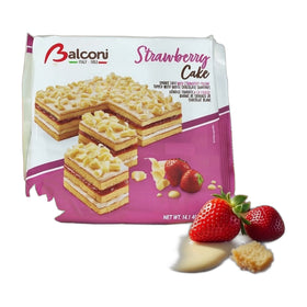 Balconi Strawberry & Cream Layered Sponge Cake 400g (14.1oz)