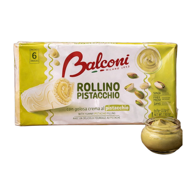 Balconi Rollino Pistachio 222 g | Hamilton Euromarket