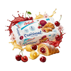 Antonelli Croissant with Cherry Filling, Italian Pastry 400g (14.1oz)
